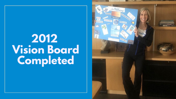 2012 Vision Board – Completed